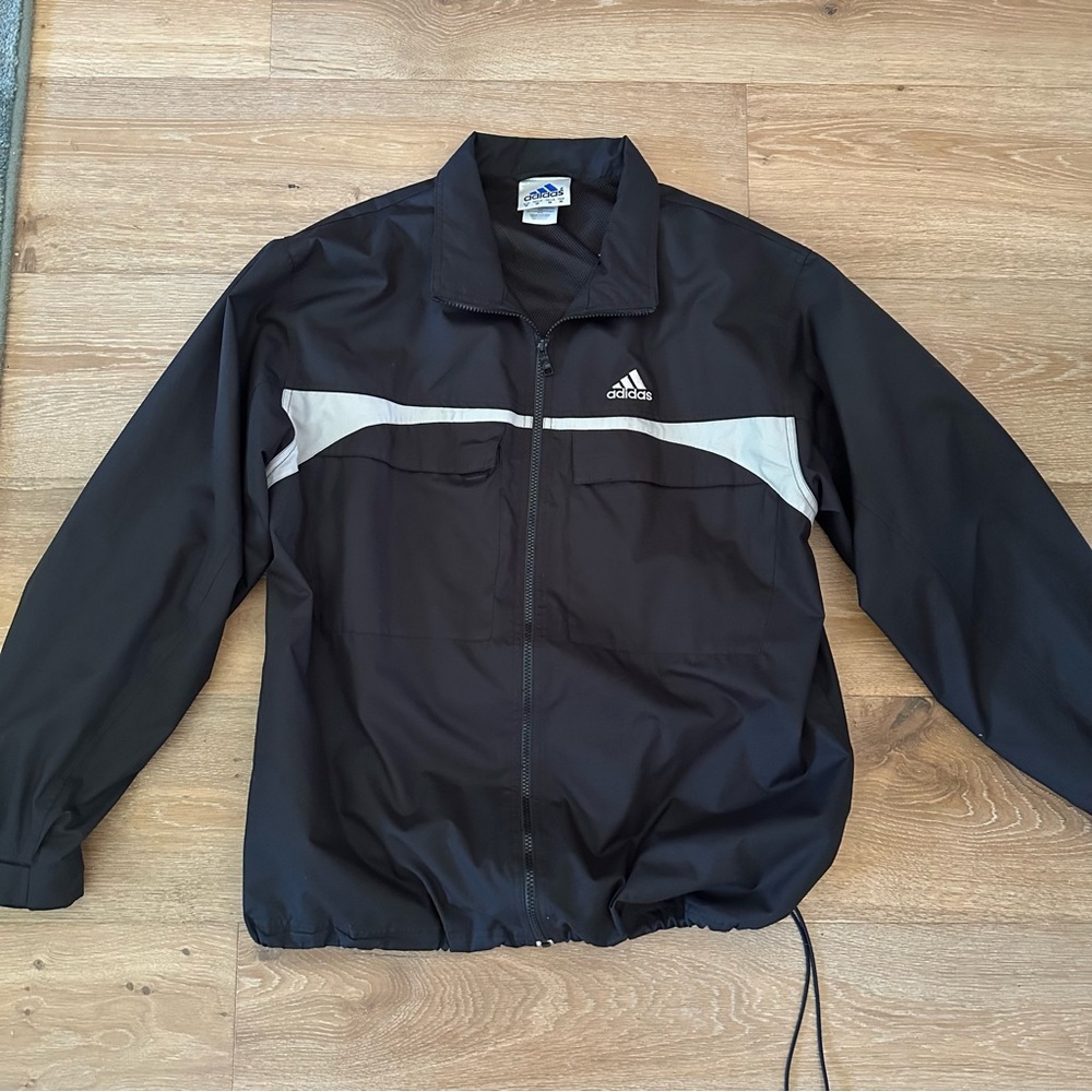 Y2K Adidas Full Zip Windbreaker